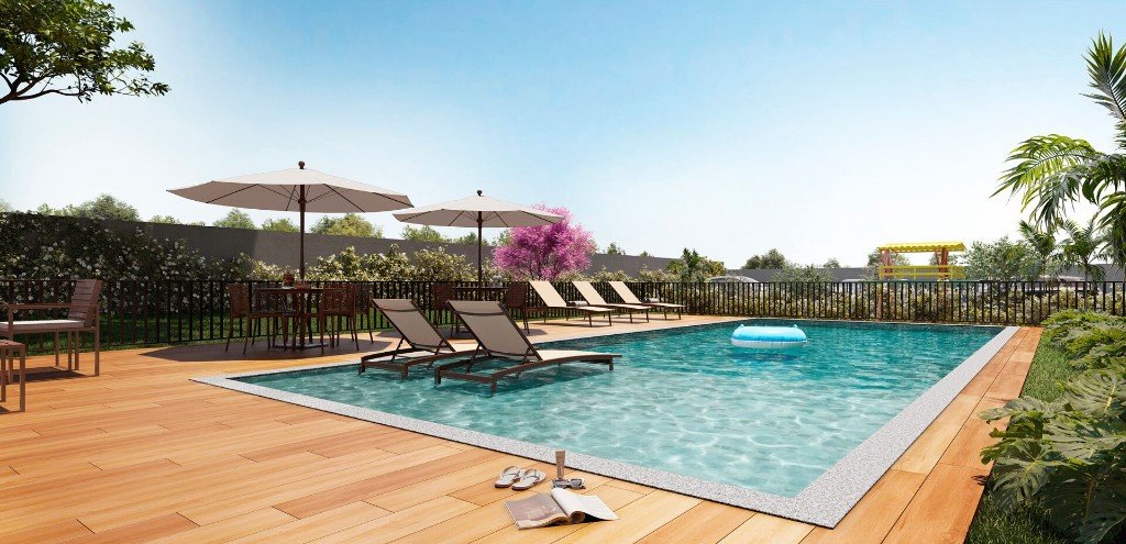 Piscina do CYANO Residencial em Itumbiara